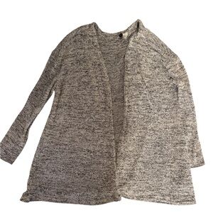 Divided Women's Heathered Gray Cardigan